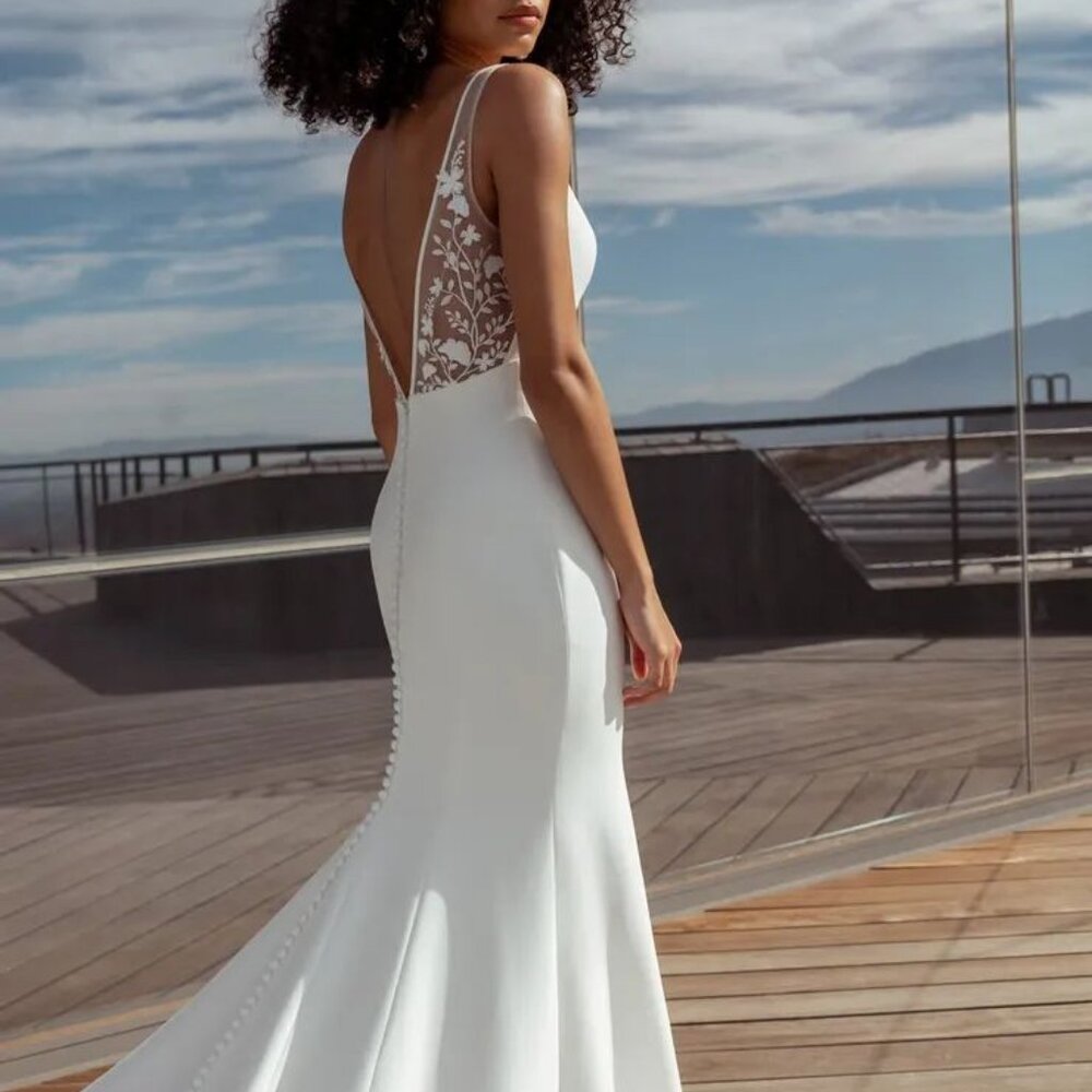 Jenny Yoo Monroe Wedding Gown Size 12